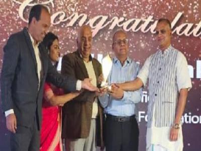 Akshaya Patra was honoured with the 3rd Business World Disrupt Social Impact Award 2024