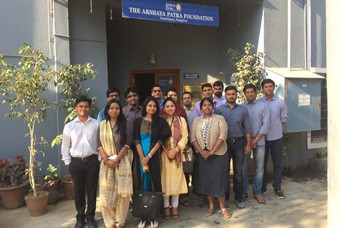 IAS officer trainees from LBSNAA visit VK Hill Kitchen