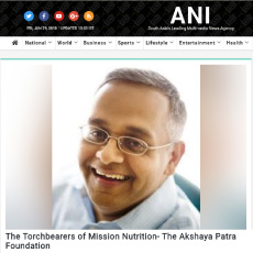 Trend Story: The Torchbearers of Mission Nutrition-By Sridhar Venkat, CEO