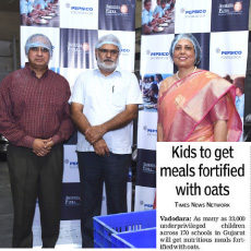 Akshaya Patra to provide meals fortified with oats