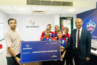 DP World spread cricket cheer amongst Akshaya Patra’s enthusiastic beneficiaries