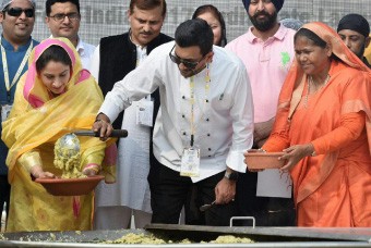 Akshaya Patra was a part of Guinness World Record-breaking event at World Food India 2017