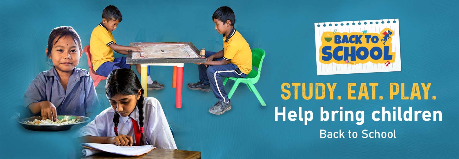 Support Children Back to School | Akshaya Patra