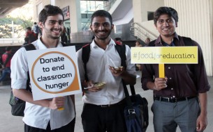 Those who tasted our food have a message for everyone! #FoodforEducation