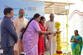 Akshaya Patra’s 76th kitchen inaugurated in Avalahalli, Bengaluru