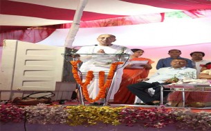 Shri Chanchalapathi Dasa, Vice Chairman, The Akshaya Patra Foundation, addressing the gathering