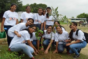 Tree plantation drive is a success